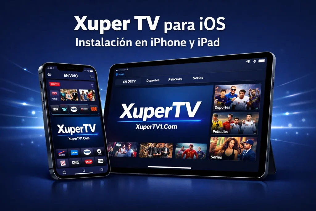 Xuper TV para iOS